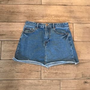 Jean skirt